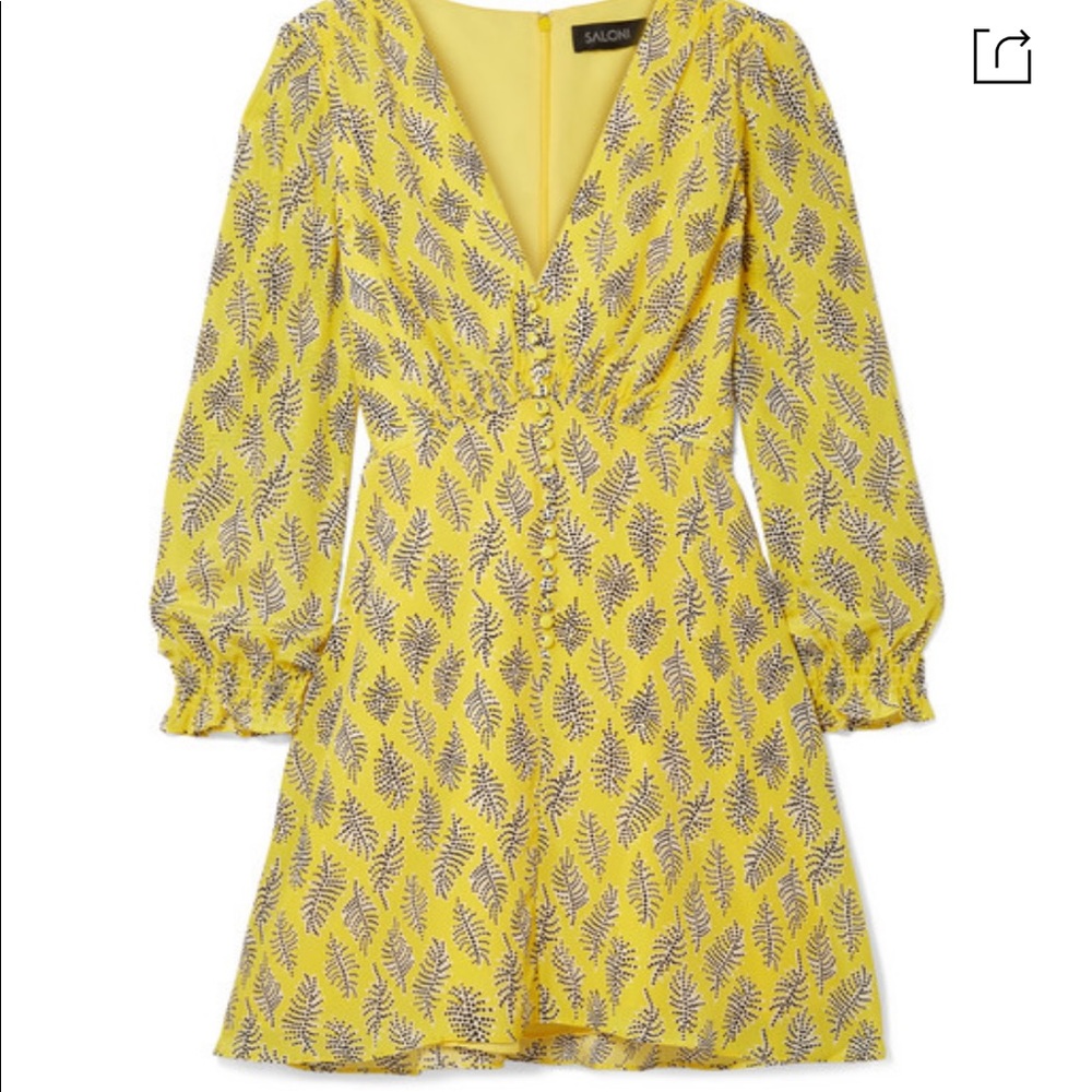 COPY - NWT | SALONI | Eve Silk Crepe De Chine Mini